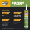 Liquid nails Subfloor and Deck 28 oz. White Latex-Based Construction