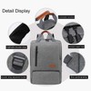 3PCS Waterproof 15-inch Laptop Backpack Set,Travel Backpack with Sling Crossbody
