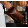 NV Holders Premium Genuine Leather Toiletry Bag for Men -