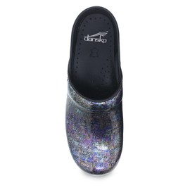 Dansko Women's Professional Metallic Ink Patent Clog 8.5-9 M US