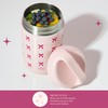 Paris Hilton Stainless Steel Food Jar, Double Wall Vacuum Sealed