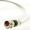 150ft WHITE RG6 DIGITAL Coaxial Cable Shielded PVC jacket RATED