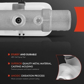 A-Premium Brake Master Cylinder with Reservoir and Cap Compatible with Ford, Mazda and Mercury Vehicles - Escort/Tracer 1991/1993, 323/Protege 1990-1994, MX-3 1992-1995 - Replace OE# BR7043400C