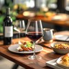 Hlukana Unbreakable Wine Glasses Set of 6, 16 oz Plastic
