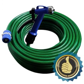 Garden & Car Wash Hose with 3-Stage Sprayer for Balcony 20M