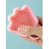 Cepillo de Baño de Silicona Rosa Seamue para Masaje y