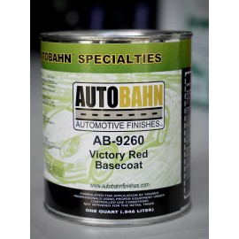 Autobahn Victory Red Basecoat Auto Paint QUART Size GM Code WA9260/High Teck