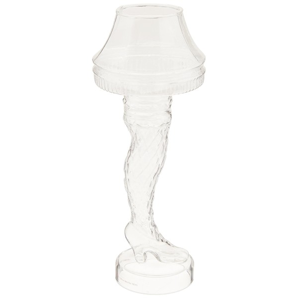 ICUP a Christmas Story Molded Leg Lamp Glass, 18 oz, Clear