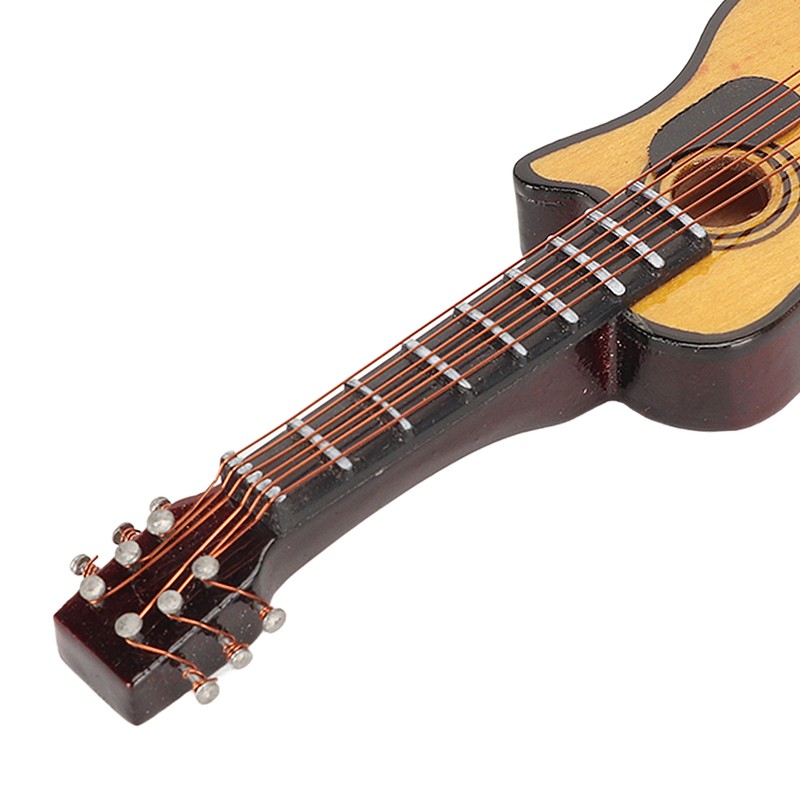 Miniature Guitar Replica Refrigerator Magnet Resin Mini Musical Instrument Fridge