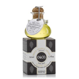 Oliviers&Co White Truffle Oil - 1.7fl.oz (50 ml), Cold Pressed Extra Virgin Truffle Olive Oil