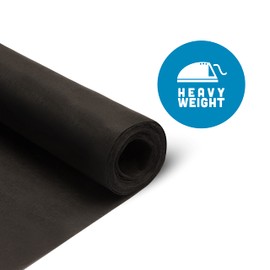 Realm Iron On/Fusible Interfacing Fabric (Charcoal, Heavy Weight 75cm x 2m)