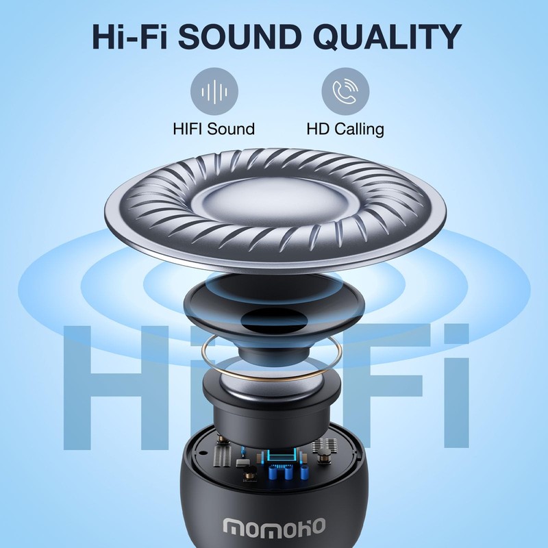 The Smallest Mini Bluetooth Speaker Wireless,Tiny Speakers with Built in