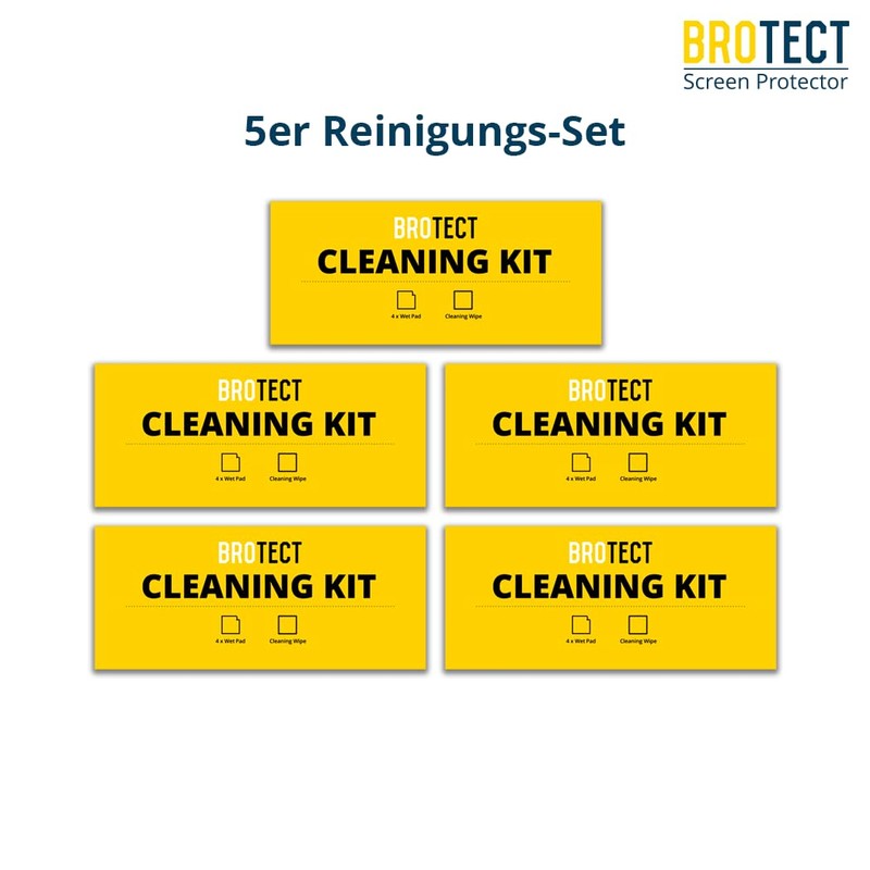 BROTECT Cleaning Set for Smartphones Pack of 5