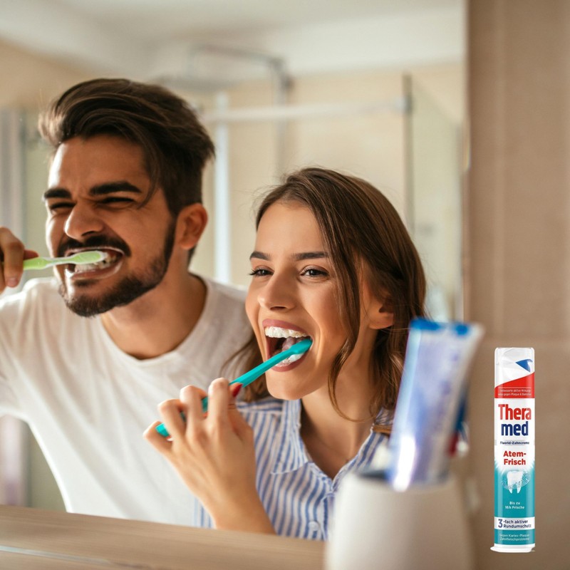 Theramed Toothpaste Dispenser Breath Fresh, 5 Pack (5 x 100