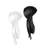 CINY Silky Satin Durag, Breathable Soft Durag with Long Tail