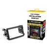 Scosche FD1426B Double DIN Radio Install Dash Kit Compatible with