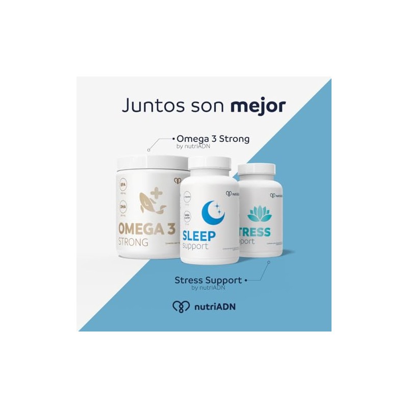 nutriADN – SLEEP SUPPORT – GABA, 5-HTP | Glicinato de