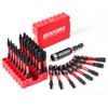 Geinxurn Impact Screwdriver Bits Set, 33 Pieces 2”Multi Head Magnetic