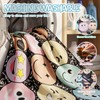Dunzy 5x7 ft Pastel Smile Face Classroom Carpet Elementary Educational