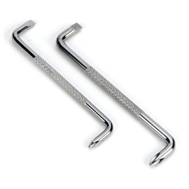 Performance Tool W30980 Non-Slip Screwdriver Set - Heat-Treated Carbon Steel, Corrosion-Resistant, Knurled Handles, 2-Piece (Phillips and Slotted)