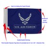 Hot Rides Durable Motorcycle Flag US Air Force Wings 6