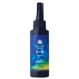 PADICO 403240 Liquid Resin, Large Capacity, UV-LED Resin, Star Drops, Hard Type, 3.5 oz (100 g), Transparent, Made in Japan