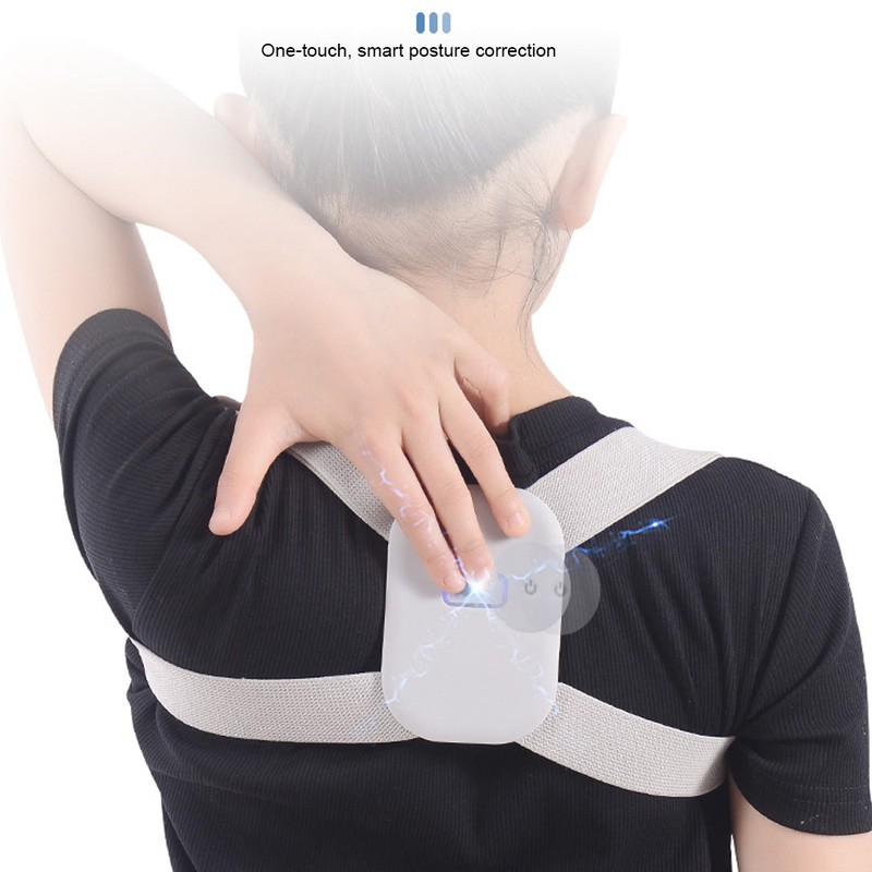 Intelligent Posture Corrector Adjustable Shoulder Back Straightener Support Upper Back