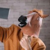 Máscara Disfraz Cabeza Caballo Fiesta Broma Harlem Halloween