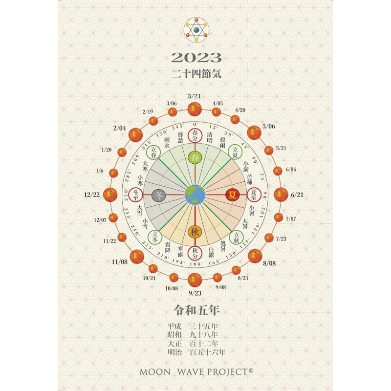 lunar perspective calendar 2024 (B4 size)