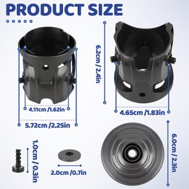 Galaton V10 High Torque Vacuum Cleaner Head Connector Fit for Dyson V10, V11, V15, G5 Vacuums Cleaners, 100W V-Ball Cleaner Head Replacement Part Ball Wheel Accessories