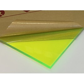 Fluorescent Green Acrylic Plexiglass 9093-1/4" Thick (12" x 36")