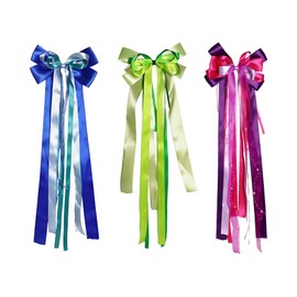 Abiyou Pack of 3 School Cone Bow, Bow School Cone Sugar Bag Decoration, School Cone Bow, Sugar Bag Bow, Sugar Bag Bow, for First Day of School Decoration, Gift