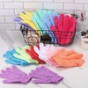 Btyms Pcs Shower Exfoliating Gloves Hand Glove Body Scrubber Loofah