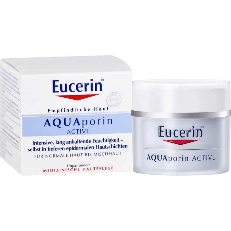 EUCERIN AQUAporin Active Cream Norm. to Combination Skin 50 ml