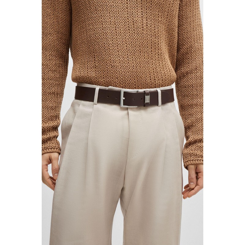 BOSS Men's Connio Belt, New - Dark Brown202