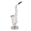 Alto Saxophone Ornaments Mini Sax Decoration Musical Instrument Model Gift