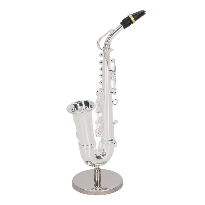 Alto Saxophone Ornaments Mini Sax Decoration Musical Instrument Model Gift