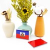 Perdecor Haiti Flag Sticker Emblem Haitian Decal Car Chrome Flags,