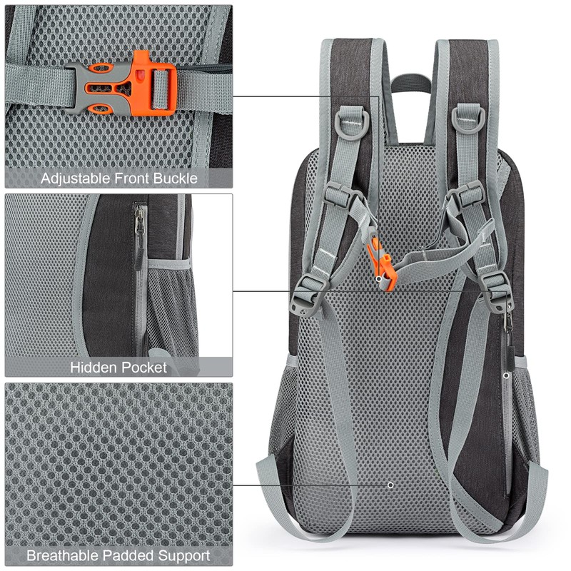 [G4Free] ミニ10Lハイキングデイパック 小型ハイキングバックパック サイクリング コンパクト ショルダーバッグ バックパック アウトドア 男性用 女性用