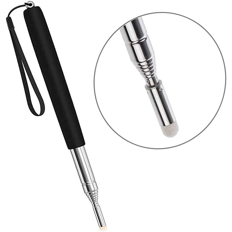 BOBOZHONG Extendable Pointing Rod with Wrist Strap, Pack of 2