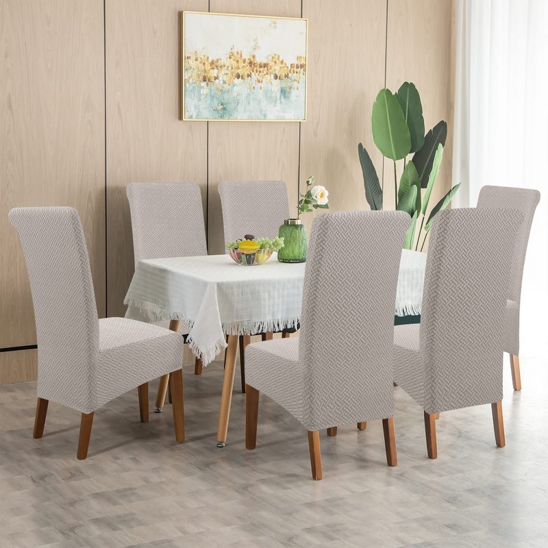 Lellen XL Size Stretch Chair Covers for Dining Room Large