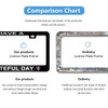 Have A Grateful Day License Plate Frame, Weatherproof Car Accessories