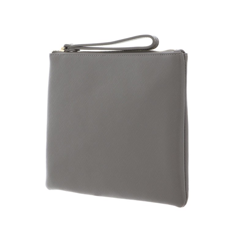 VALENTINO Zero Re Beauty Morbido Soft Cosmetic Case Grigio, Grey