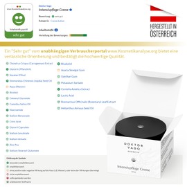 DR. VAGO Day and Night Cream with Bisabolol and Squalane | Made in Austria | 100% Vegan Cosmetics | Natural Active Ingredients | High Dose Anti Pimple Anti Acne Face Cream for Women and Men