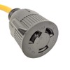 Parkworld 61797 NEMA L6-20P to L6-30R Adapter Cord, Twist Lock