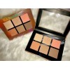 Paleta De Iluminador, Rubor Y Bronceador Prolux Marrón Claro