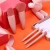 Pinceles de maquillaje Conjunto 5pcs Multi-Function con espejo suave pelo
