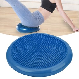 Thickened Yoga Inflatable Cushion, Wobble Cushion Trainer, Exercise Balance Pad with Strengthen Core Stability Muscles for Coordination Stability Core Home Gym (diameter
