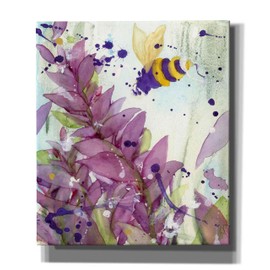 Epic Graffiti 'Pollinator' by Dawn Derman, Giclee Canvas Wall Art, 26"x30"