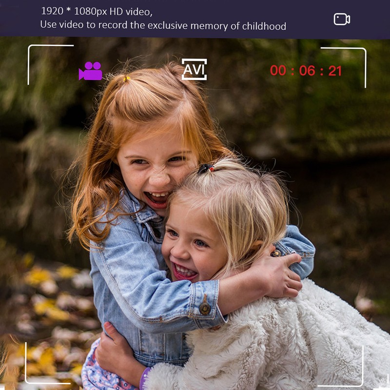 Cartoon Child Camera Kids Gift High Pixel One Key Video